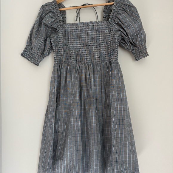 Hill House Dresses & Skirts - Hill House Gray Plaid Mini Dress